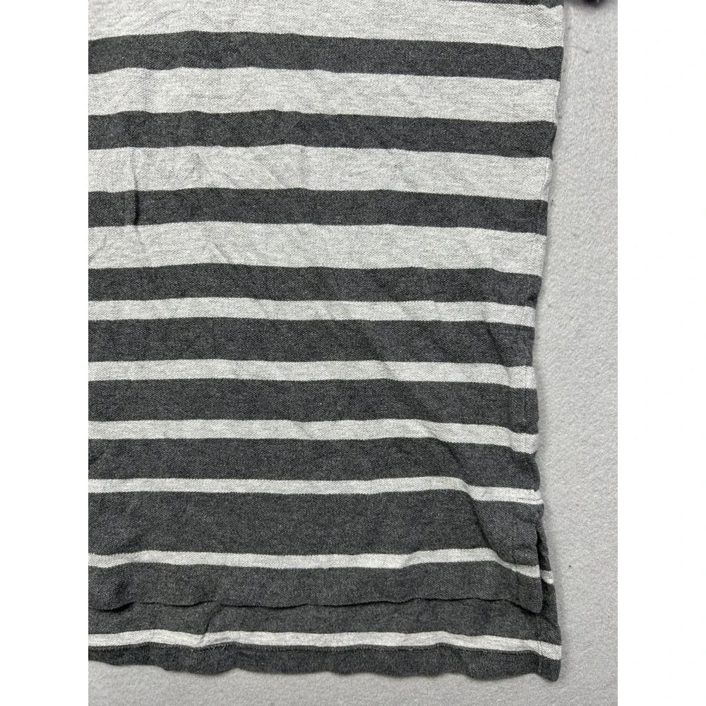 Polo Ralph Lauren Polo Shirt Cotton Striped Grey XL Mens